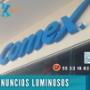 Letras luminosas para fachadas Anuncios luminosos exteriores Anuncios luminosos LED