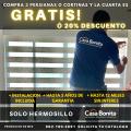 PROMOCION DE MES PERSIANAS HERMOSILLO
