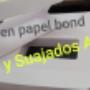 Sobres en papel bond