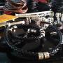 Anillos grabados en  plata ley