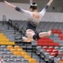 Figura de gimnasia para niños.