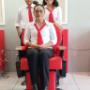 Equipo de trabajo, especializado en barbería tradicional y cortes de vanguardia para hombres.
