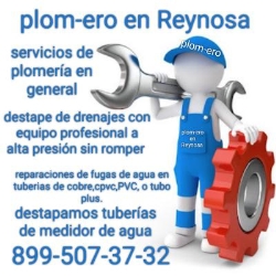 Plomero fontanero en reynosa