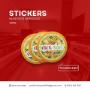 Stickers con el logotipo, imagen, diseño que gustes