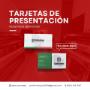 Tejetas de presentación hechas a tu gusto