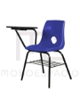 SILLA DE CONCHA DE POLIPROPILENO CON PALETA DE POLIPROPILENO