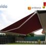 toldo de brazo invisible