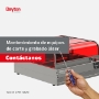 Mantenimiento de equipos de corte y grabado laser