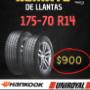 REMATE LLANTA 175-70 R14 HANKOOK O UNIROYAL