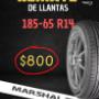 REMATE LLANTA 185-65 R14 MARSHAL