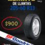 REMATE LLANTA 205-60 R13 BF GOODRICH
