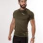 PLAYERA PARA CABALLERO MANGA LARGA VERDE OLIVO