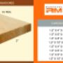 cargadores de madera medidas