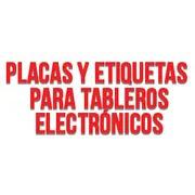 Placas Y Etiquetas Para Tableros Electrónicos