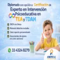 DIPLOMADO CON OPCIÓN A CERTIFICACIÓN DE EXPERTO EN INTERVENCIÓN PSICOEDUCATIVA EN TEA Y TDAH
