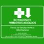 Señalamiento de Información de Botiquín de Primeros Auxilios en Hermosillo, Sonora