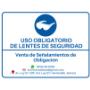 Señalamiento de Uso Obligatorio de Lentes de Seguridad en Hermosillo, Sonora