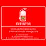 Señalamientos informativos de emergencia de Extintor en Hermosillo, Sonora