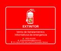 Señalamiento de Extintores en Hermosillo, Sonora