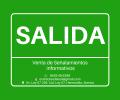 Señalamiento de Salida en Hermosillo, Sonora