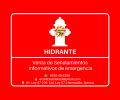 Señalamientos de Hidrante en Hermosillo, Sonora