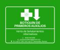 Señalamientos de Botiquines de primeros auxilios en Hermosillo, Sonora