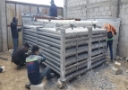 Serpentín para bancos de hielo con sistema de amoniaco