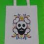 Bolsas de manta personalizadas recuerdo de xv años, bodas y bautizos