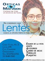Ópticas Máx Visión