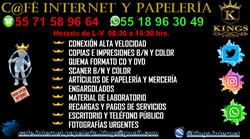 Café Internet y Papeleria King's