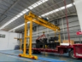 GRÚA PÓRTICO BIPUENTE CAPACIDAD DE 20 TONELADAS