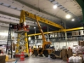 grua viajera semipórtico 10t
