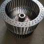 Turbina 18" X 18" remachada plato al centro
