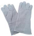 guante soldador gris