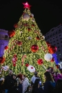 Árbol navideño de 15 metros de altura