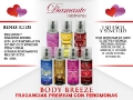 Perfumes Body Breeze con Feromonas Para Dama