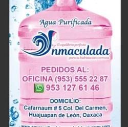 Agua Purificada 'Inmaculada'
