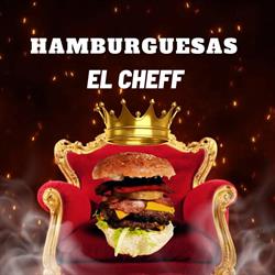 Hamburguesas al carbón de " EL CHEF "