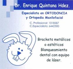 Ortodoncia Quintana. Dr Enrique Quintana H.