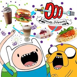 Ooo" Comida Diferente