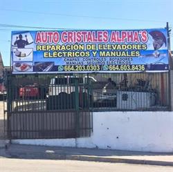 Auto cristales alpha's