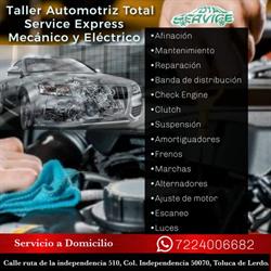 Taller Automotriz Total Service Express Mecánico y Eléctrico