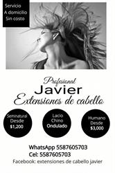 Extensiones de cabello Javier