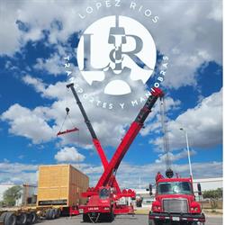 Transportes Gruas y Maniobras 'Lopez Rios'.