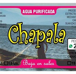 Agua purificada chapala