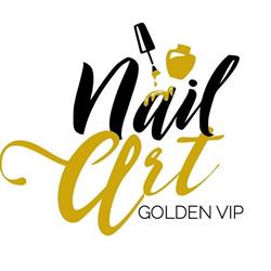 Nail Art Golden Vip
