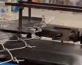 Máquina de malla ciclónica full automatica