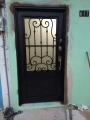 Puerta principal de forja