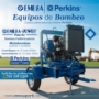 Motobombas Emesa Power potenciados por motores Perkins