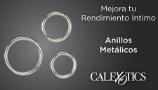 Anillos masculinos metálicos